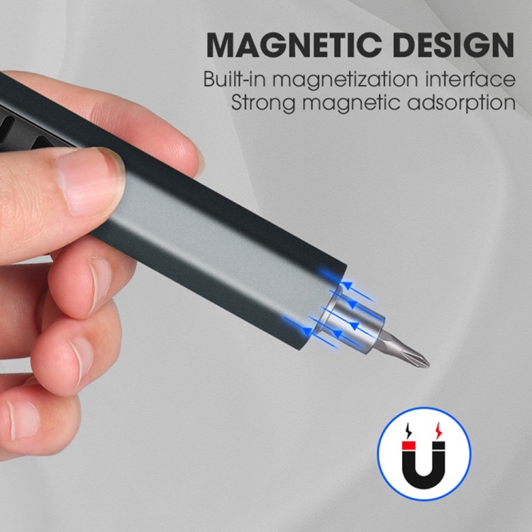 12-in-1 Type-C Port Charging Cordless Electric Screwdriver Kit