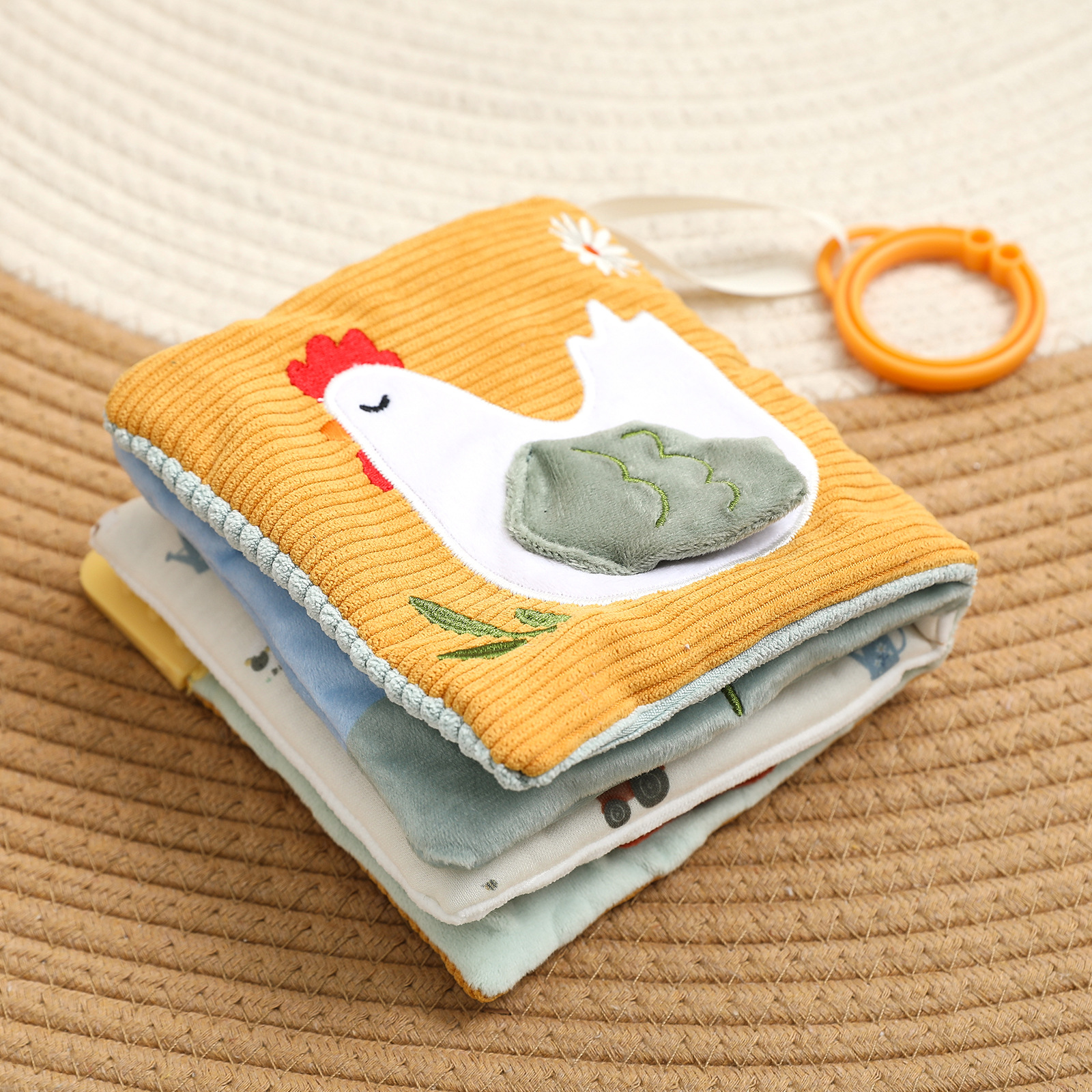 Animal Cloth Book Baby Early Education Toy