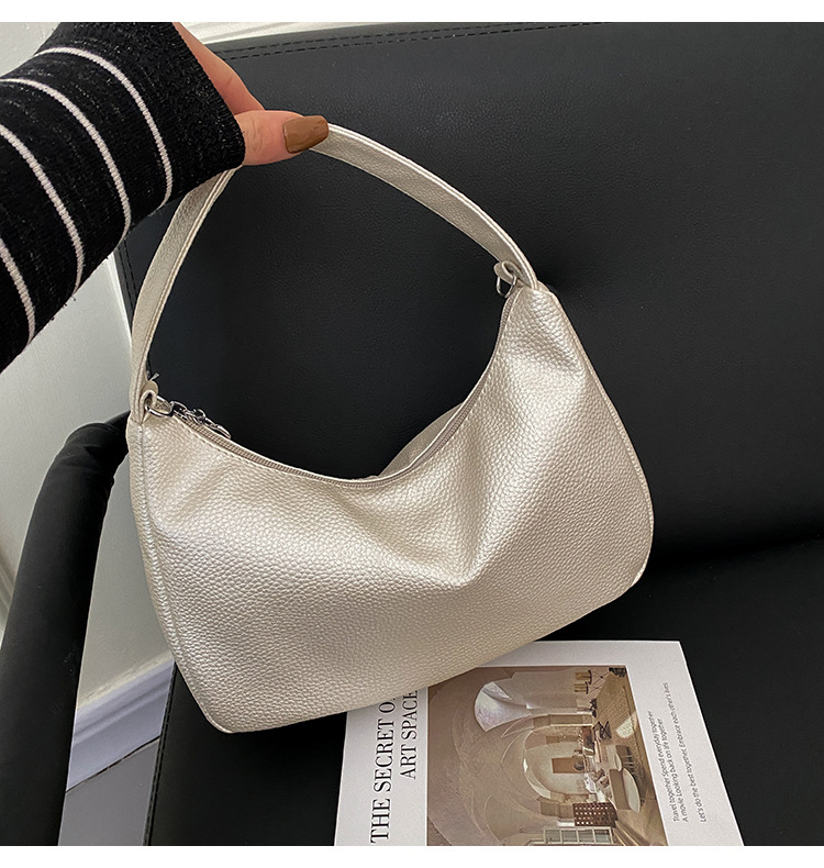 Title 5, Simple Candy Color One Shoulder Underarm Bag Cr...