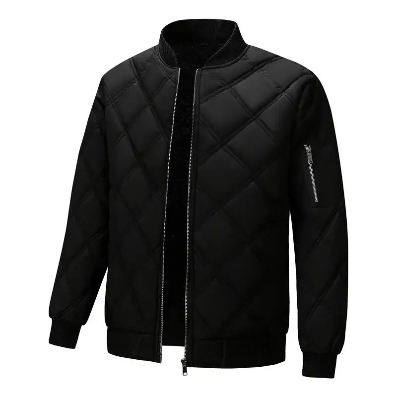 Fashion Personality Men's Fleece Lined Coat