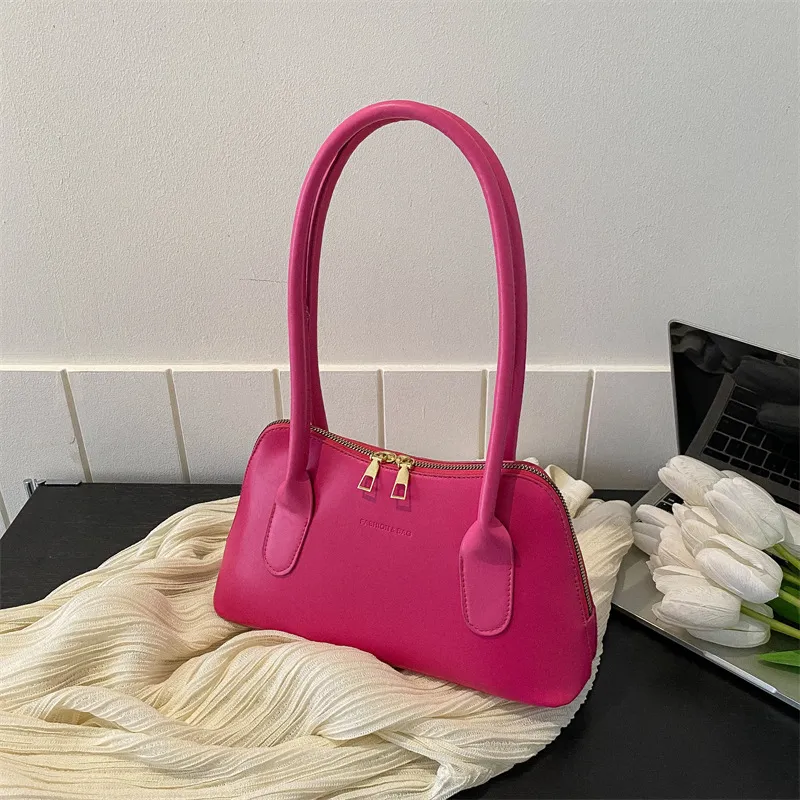Women's Fashion Mini All-match Shoulder Bag - Rose