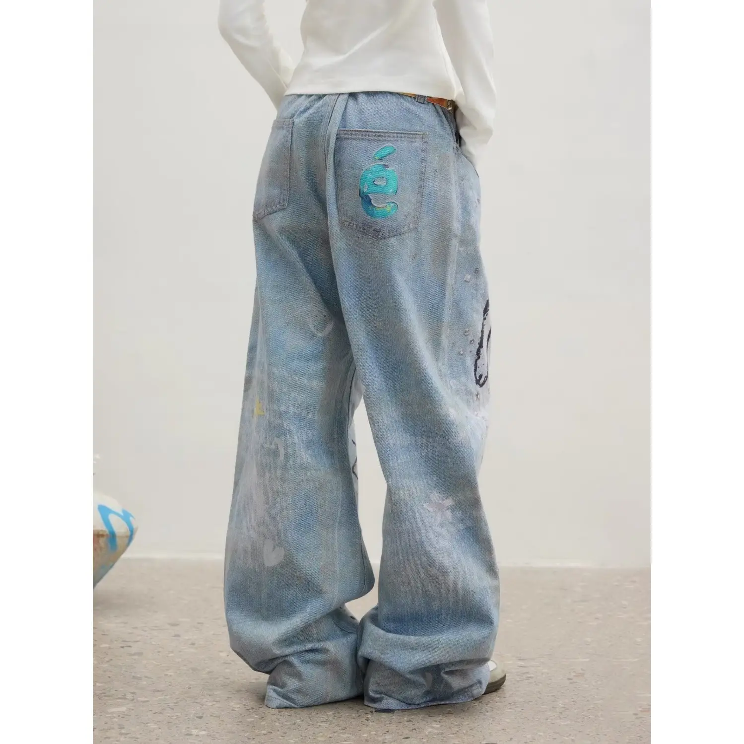 Artsy And Trendy Casual Jeans