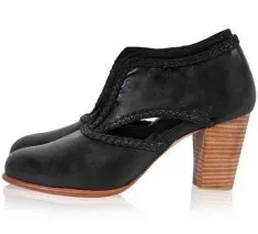 Pointed High Heel Shoes Side Zipper Leather Boots Black - Shop at LoveMi