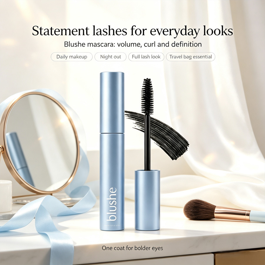 Mascara For Long-lasting Hold Lengthening And Volumizing To Deepen The Eyes
