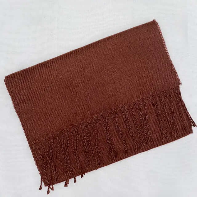 Autumn And Winter British Style Plaid Scarf Winter Brown - Shop at LoveMi
