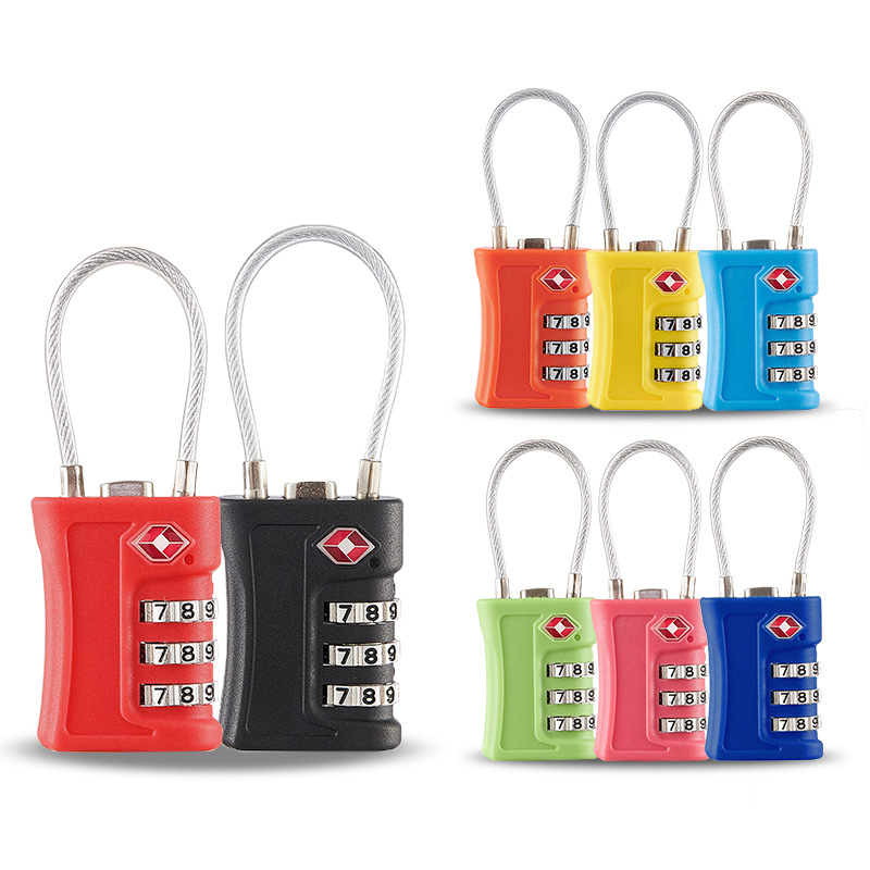 Cadenas TSA à code pour valise — Sécurité bagages en voyage 13