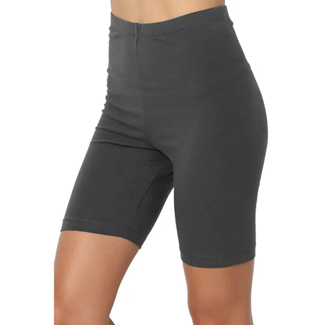Women's Outer Multicolor Solid Color Flat Yoga Shorts Green Black - Shop at LoveMi
