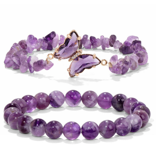 Bohemian Beaded Bracelet Women's Healing Crystal Bracelet