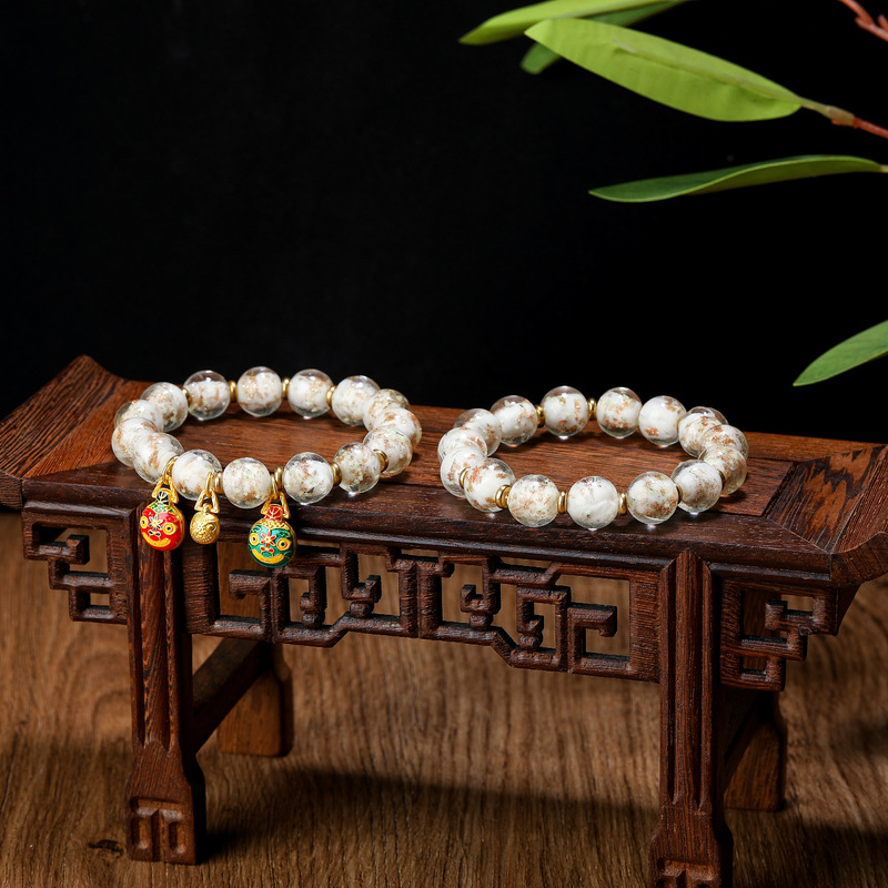 Ancient Golden Sand Luminous Bracelet Fluorescent Glaze