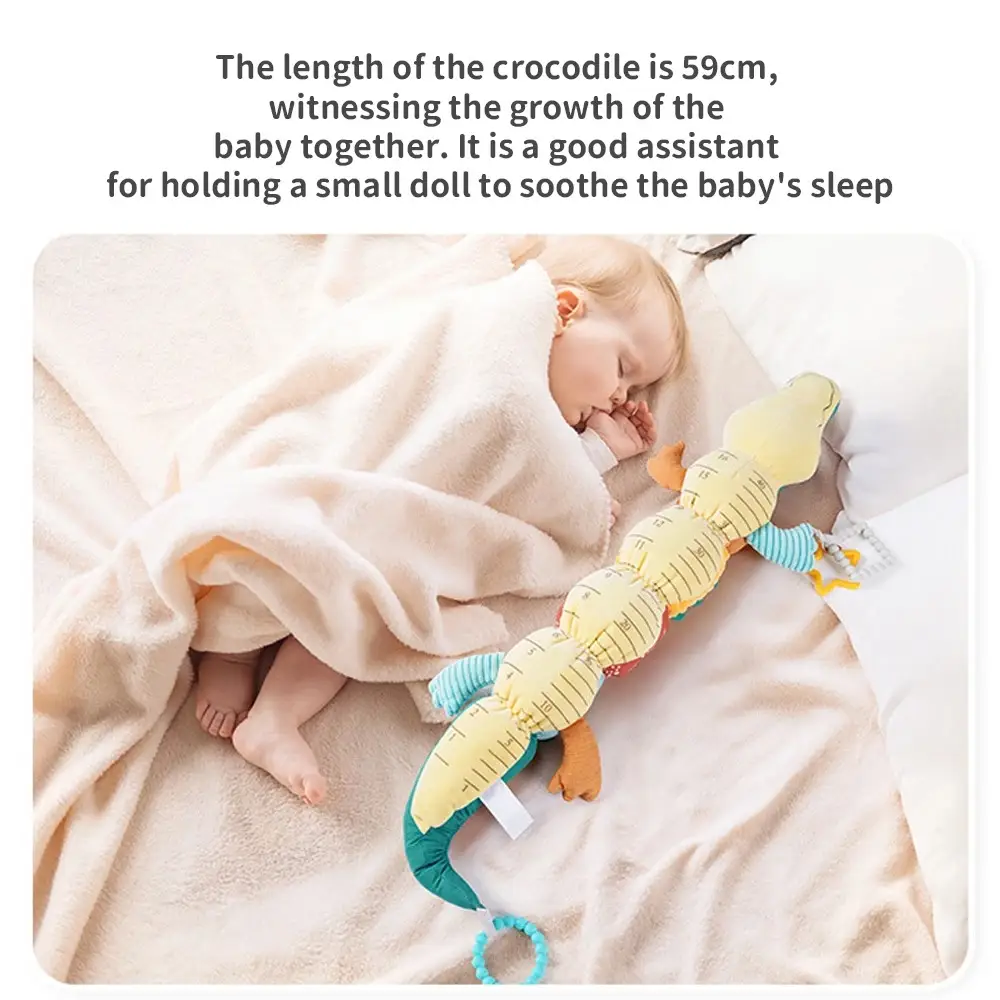 Baby And Infant Puzzle Crocodile Soothing Plush Toy