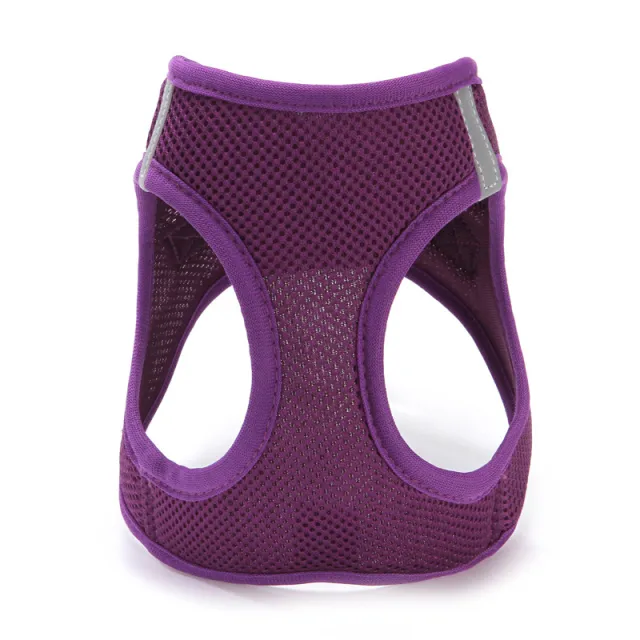 Cat Pulling Rope Vest style Slip Dogs And Cats Rope Pet Outing Mesh Cat Leash Purple - Shop at LoveMi