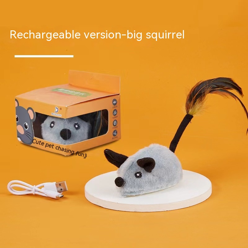 Big Gray Mouse Rechargeable