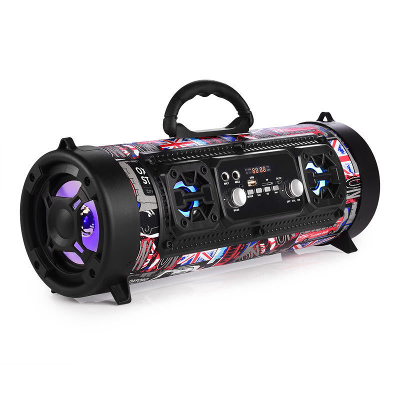 New Overseas-selected Wireless Karaoke Smart Bluetooth Speaker Car Audio Subwoofer Gift For Computers