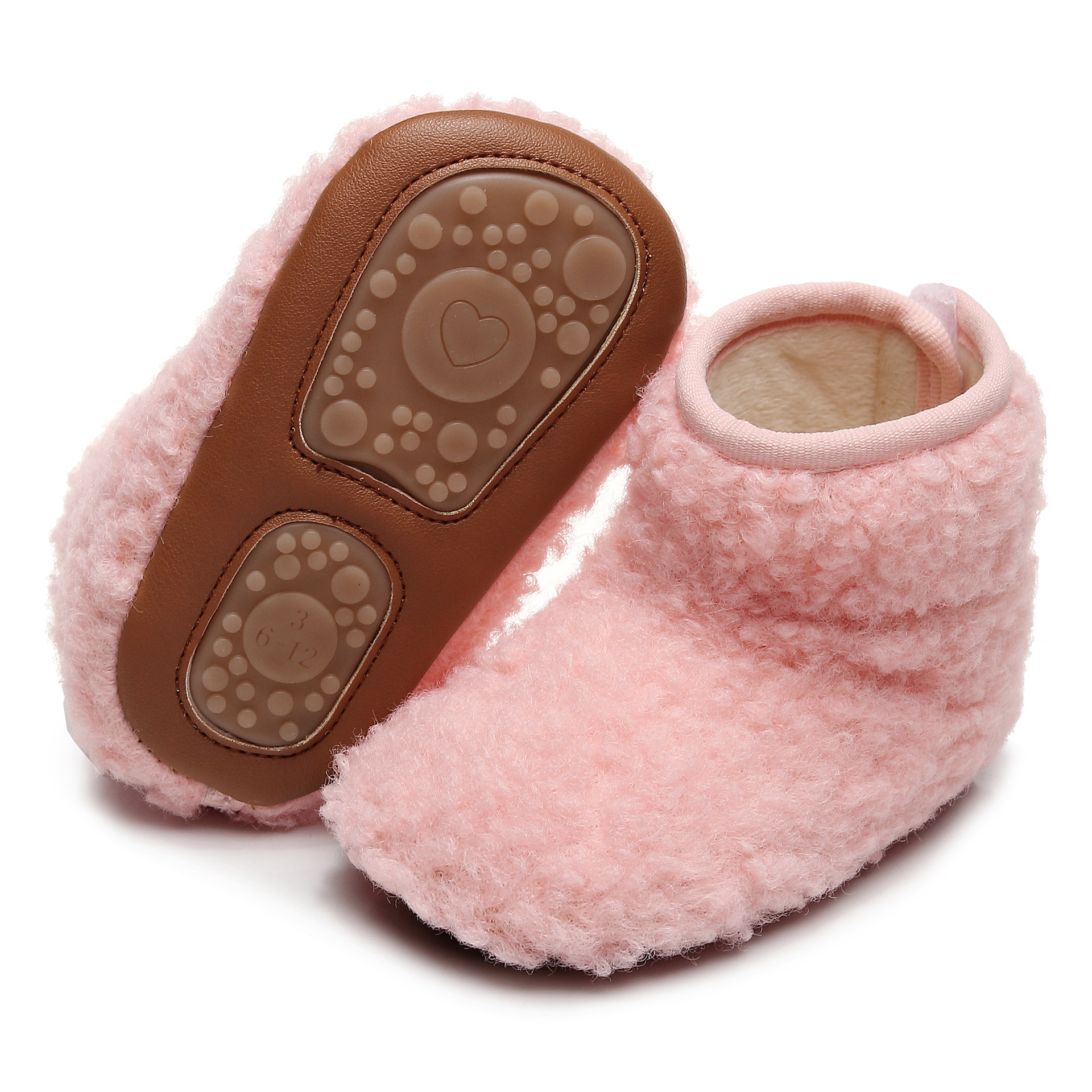 Baby Toddler Fleece-lined Cotton Boots Thermal Baby Shoes — foto 6