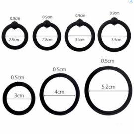 Silicone Cock Ring Four-piece High Tensile Silicone Ring Male Toys 9