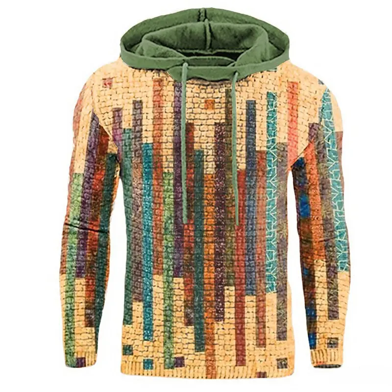Streetwear Print Set Man's Sportswear