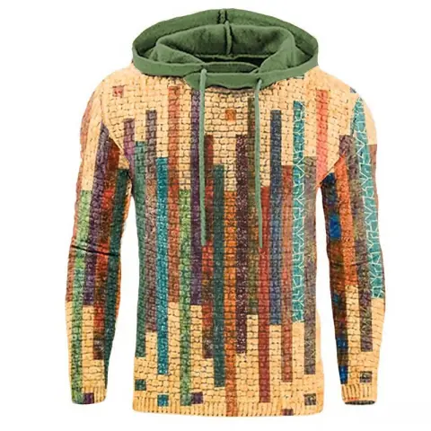 Streetwear Print Set Man's Sportswear