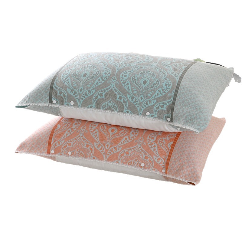 Tencel Pillowcase With Snap Buttons Magic Pillow Cover Gauze Towel