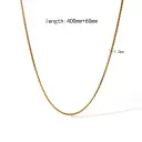 Personalized DIY Vacuum-Plated Stainless Steel Necklace view 21