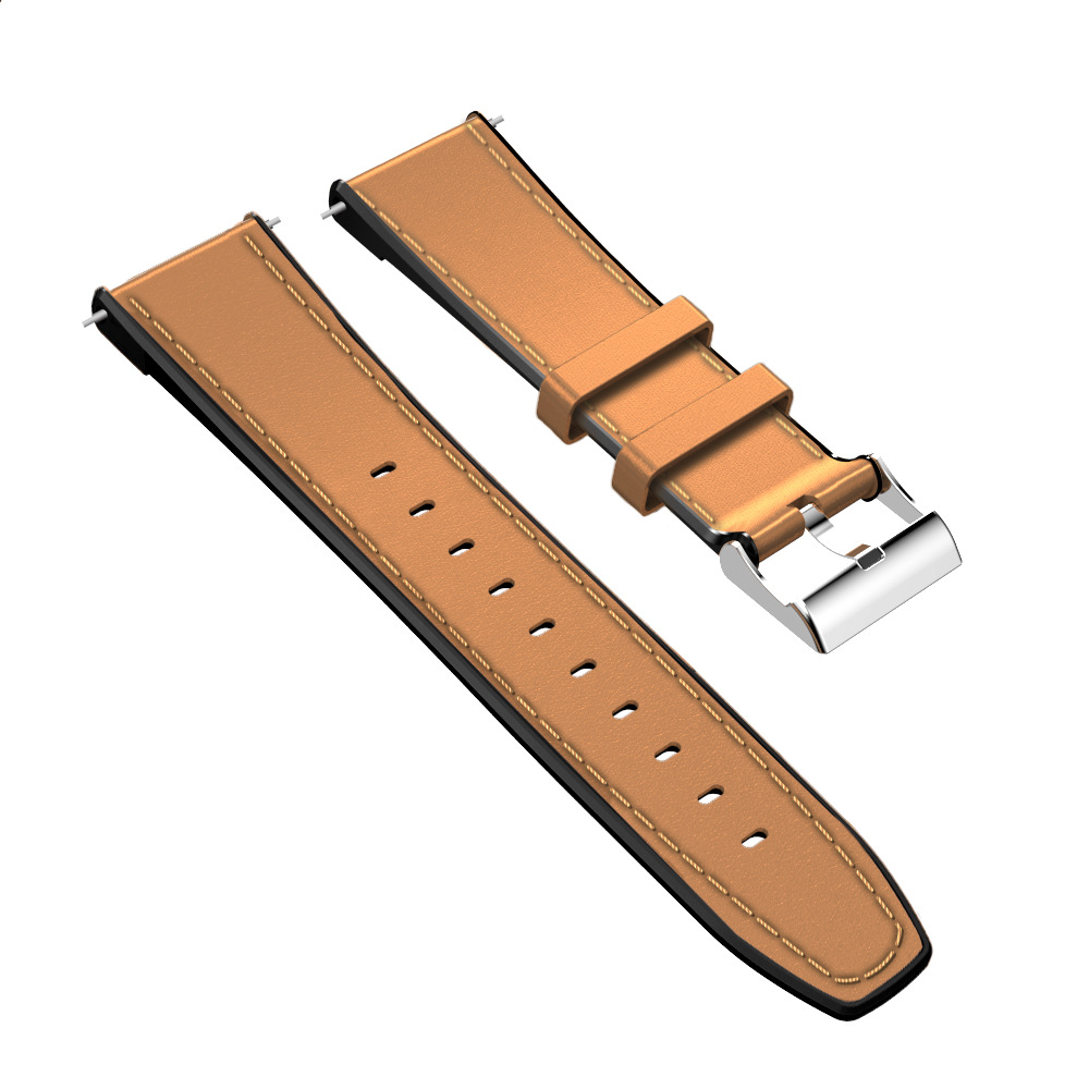 Silicone Leather Watch Strap, picture 5 of 5