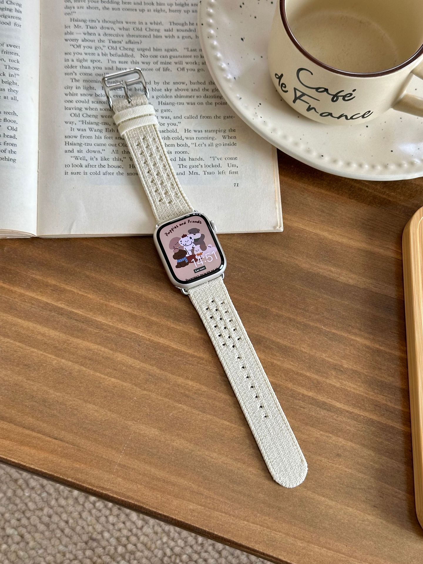 Knitted Nylon Woven Watch Strap