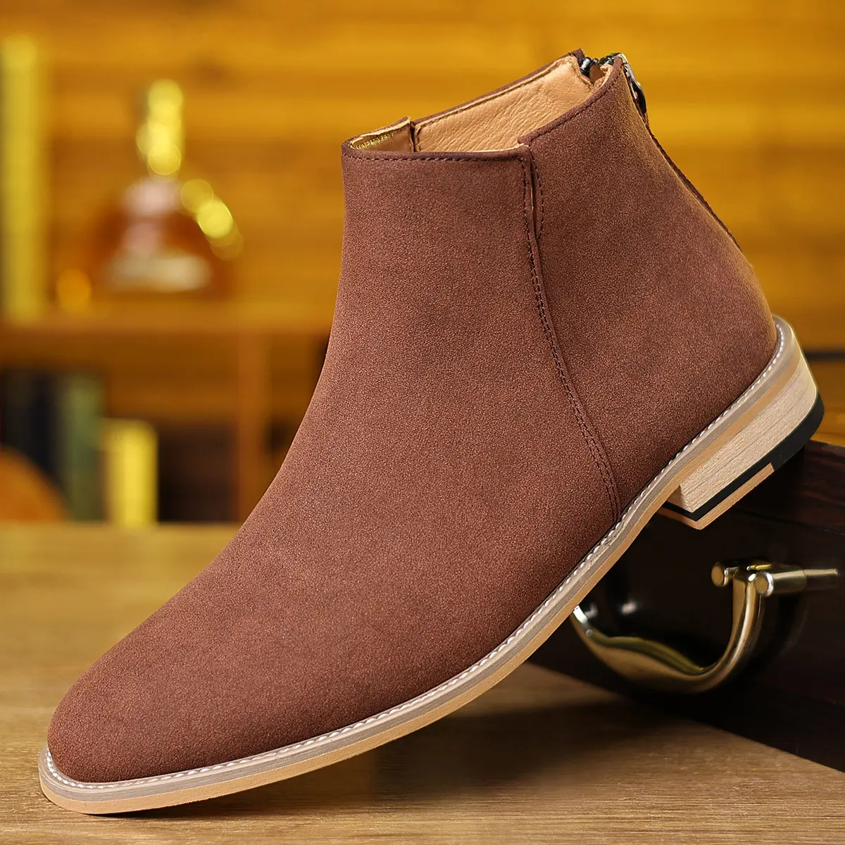 Autumn And Winter Retro Men's Matte Martin