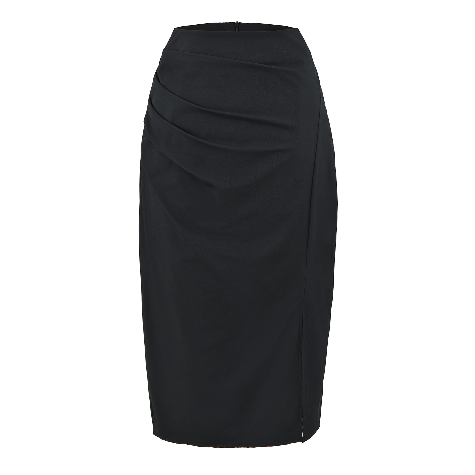Womens Summer New Split Mid-Length Bodycon Skirt