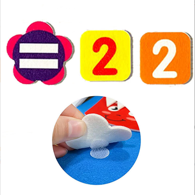 Felt Learning Board Exhibition Board Numbers