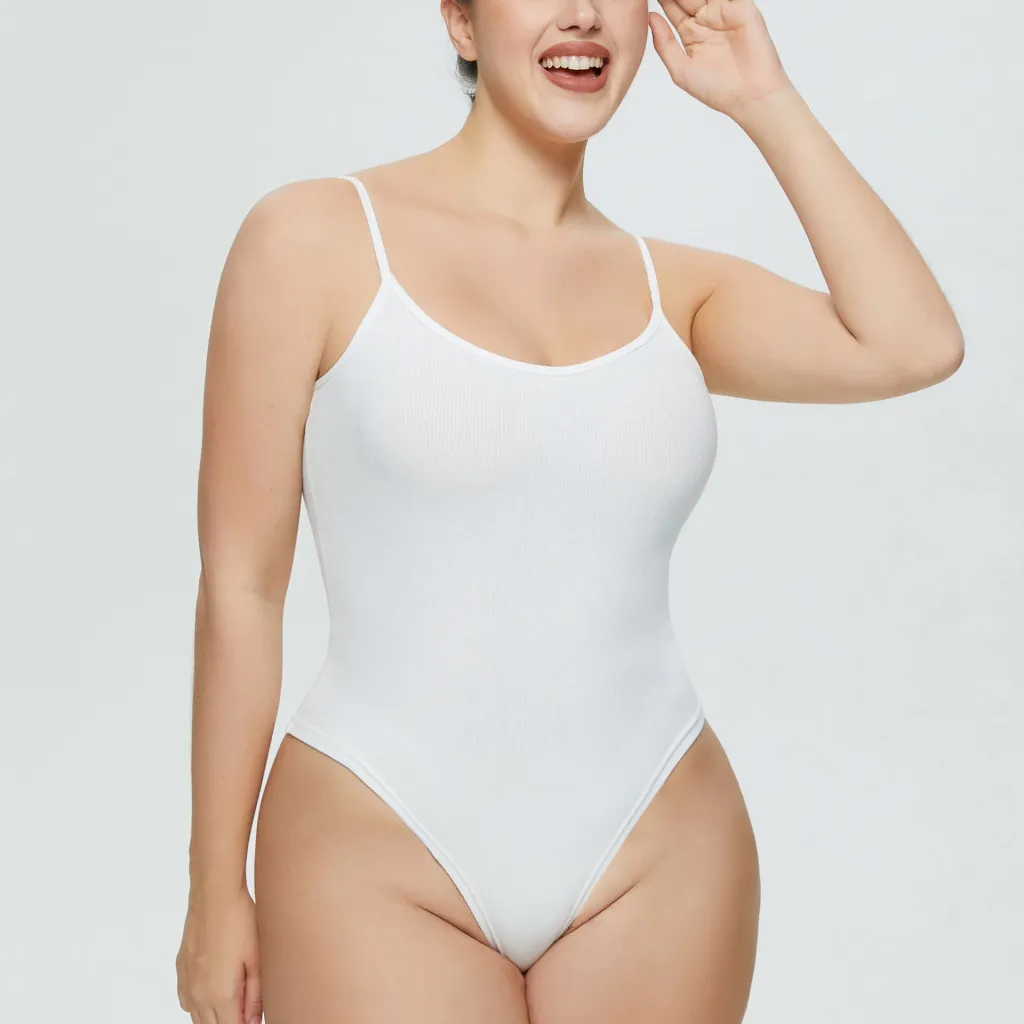 Fashion Personality Triangle Strap Jumpsuit Women - White