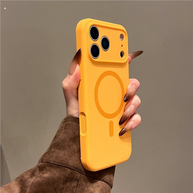 Liquid Silicone Skin-feel Magnetic Phone Case 7