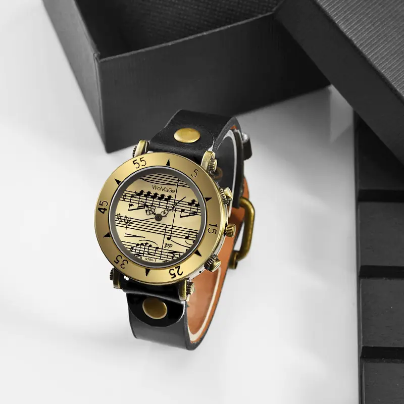 Foreign Trade WoMaGe New Music Symbol Watch