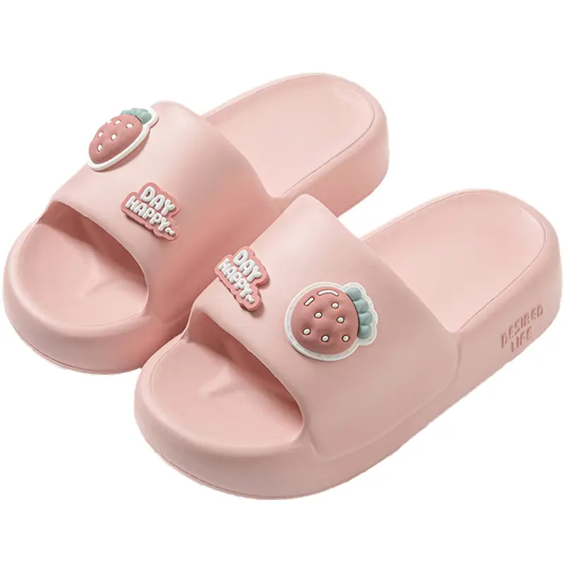Indoor Female Cartoon Platform Eva Slippers