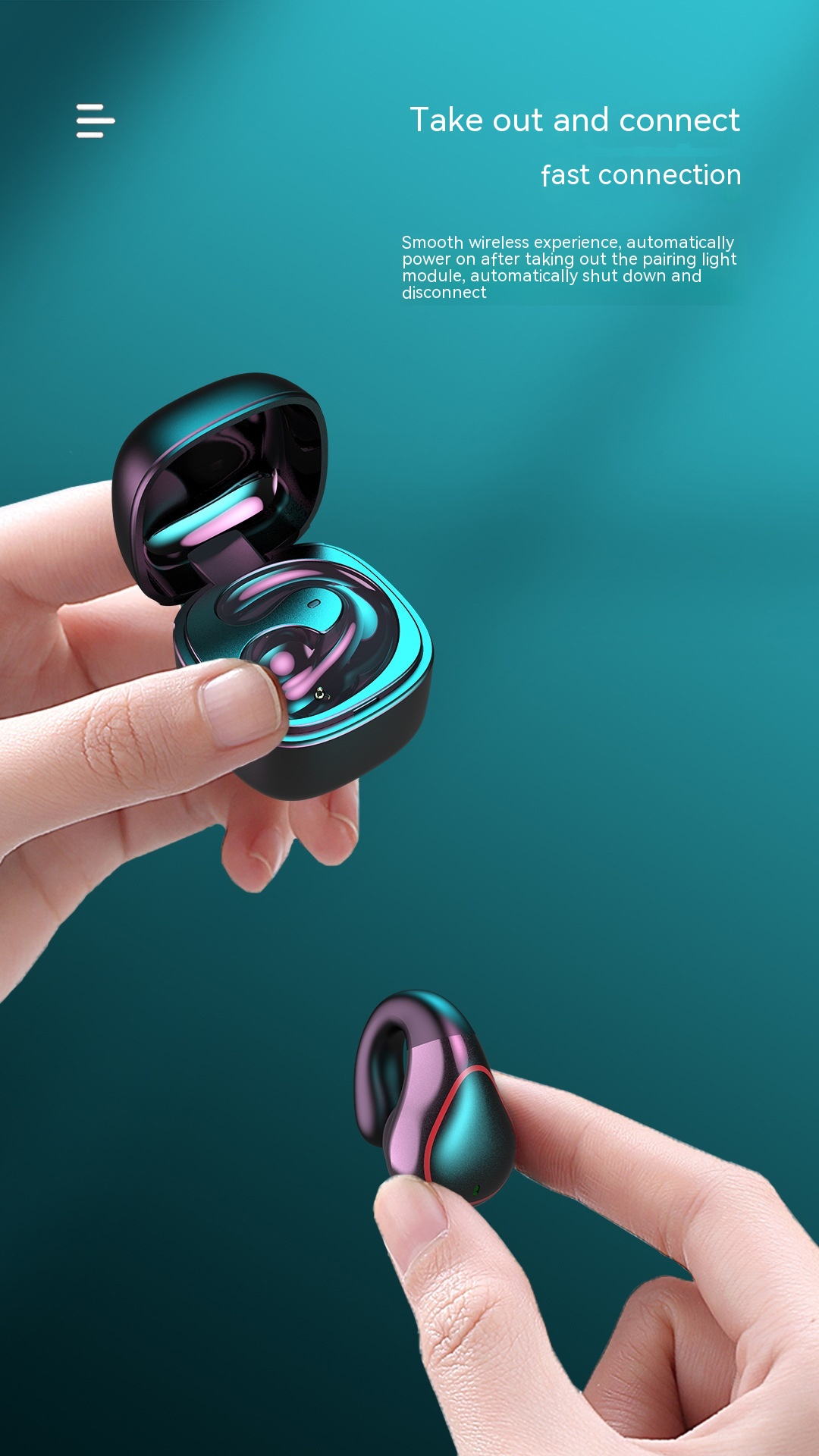 Mini Bluetooth Invisible In-ear Wireless Sports Headset - Image 12