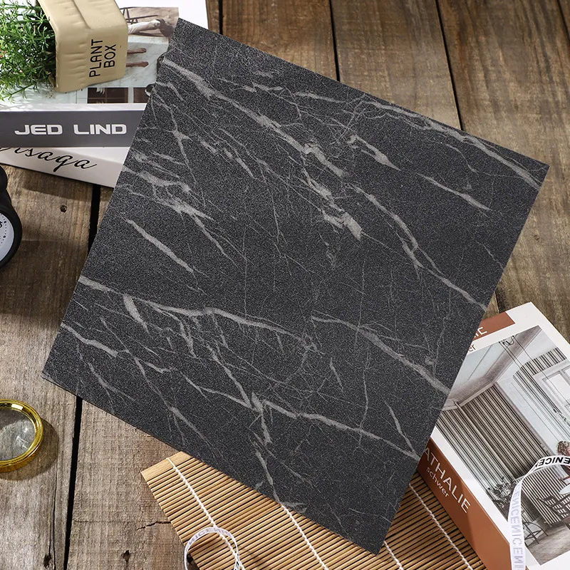 Thickened Floor Stickers Self-adhesive Floor Marble Bathroom Waterproof Kitchen Block Tile