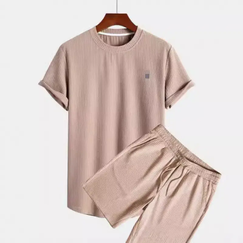 Round Neck Men's Short Sleeve Sports Fashion