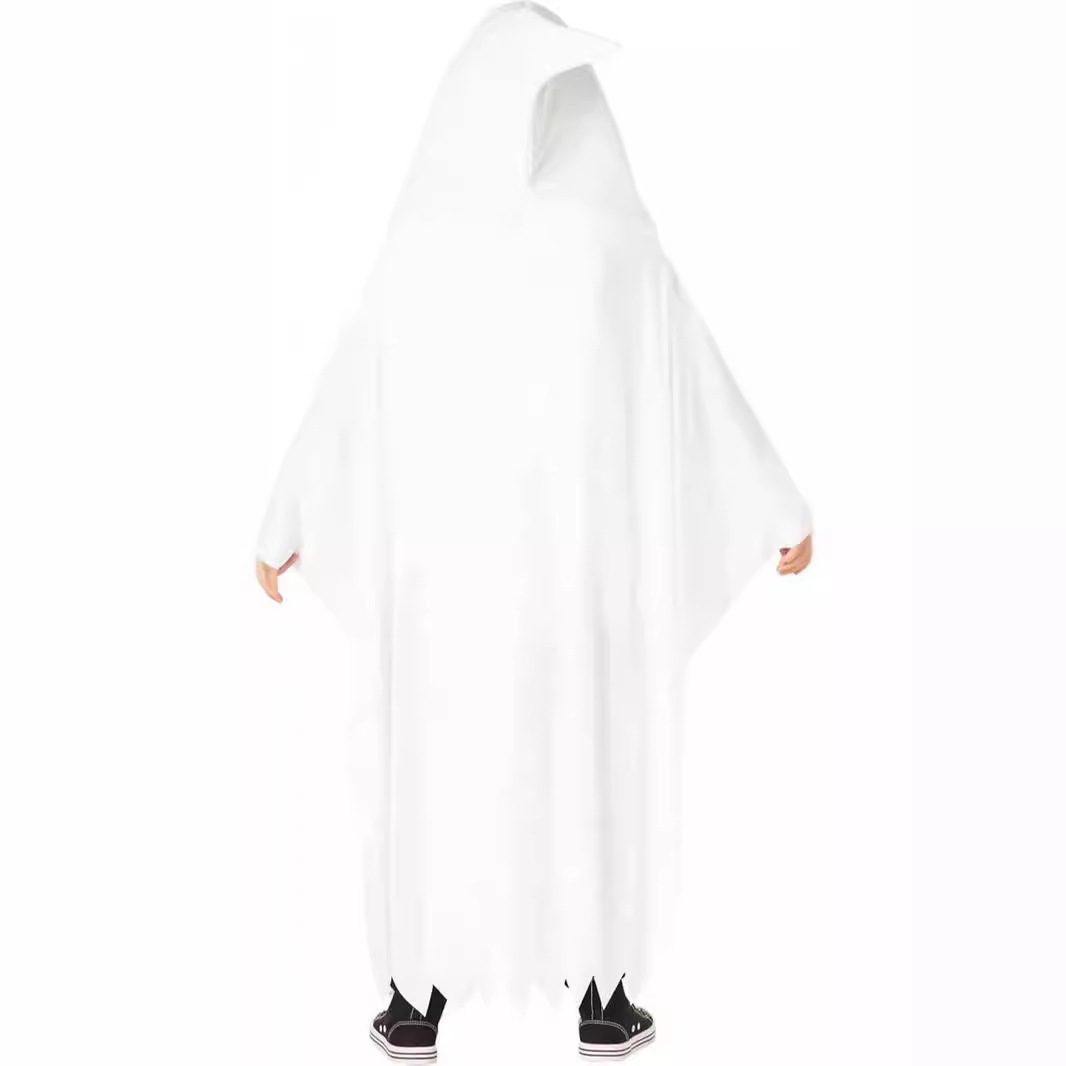 Title 3, Halloween Ghost Face Pullover Cloak Play