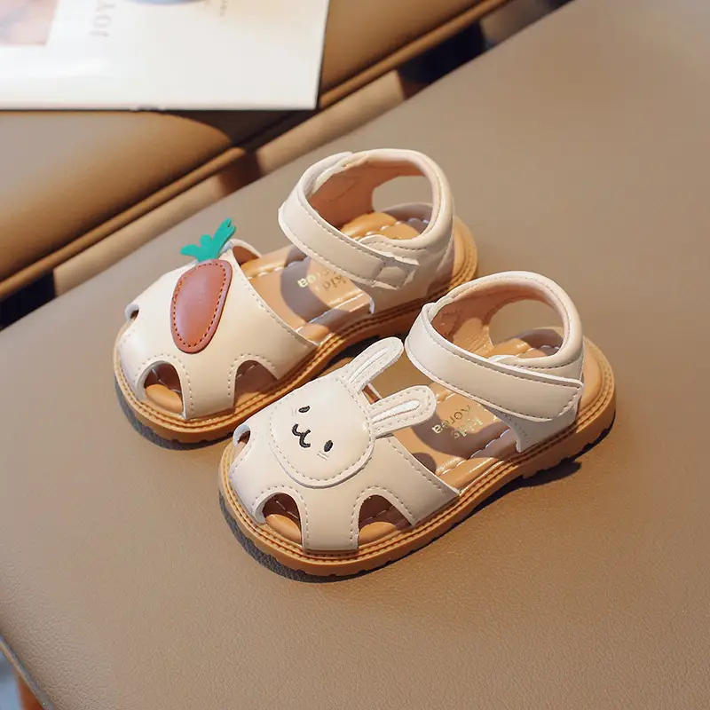 Fashion Personality Carrot Rabbit Sandals For Girls