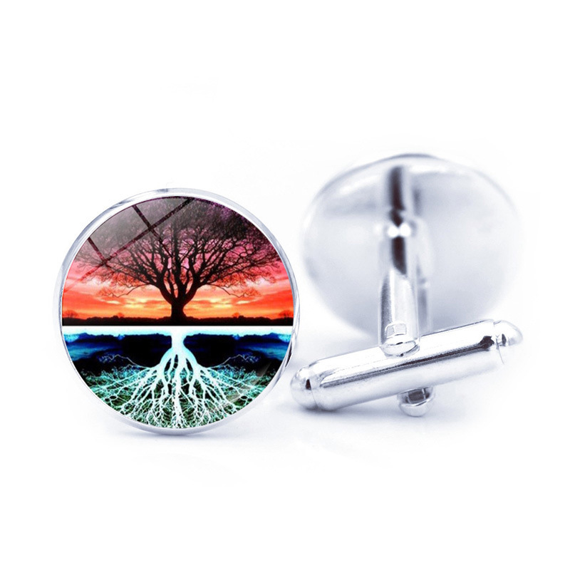 Gemelos Piedra del Tiempo Simple Árbol de la Vida - Imagen 11 de 22