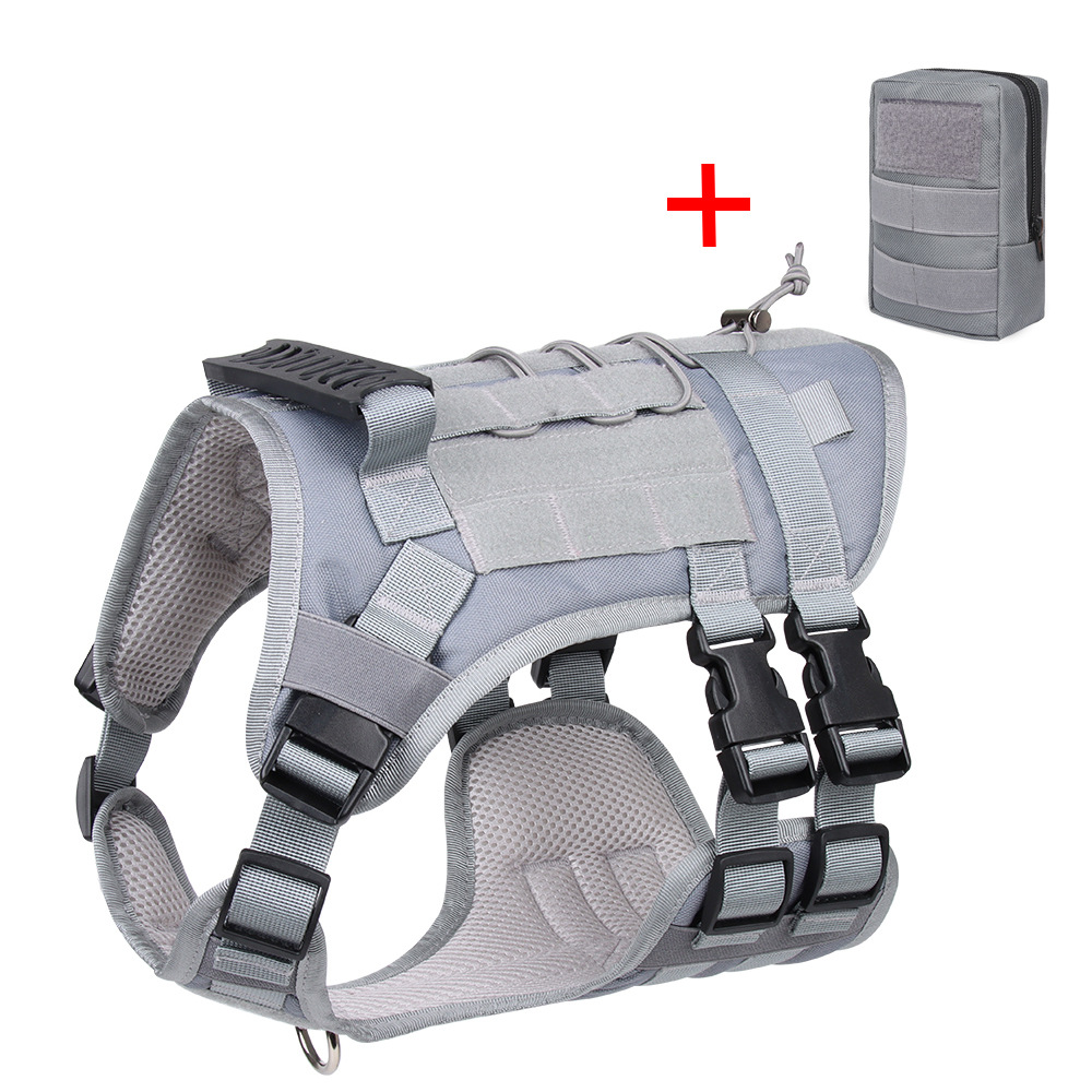 Gray Chest Strap Gray Shit Bag