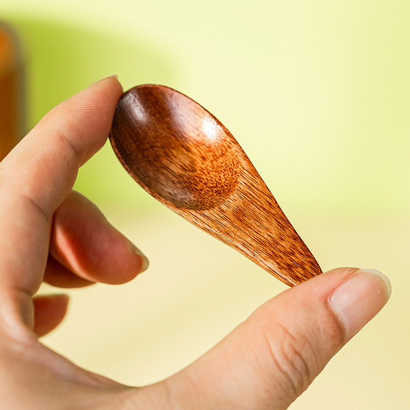 Theaceae Spoon Mini Japanese Children Ice-cream Spoon