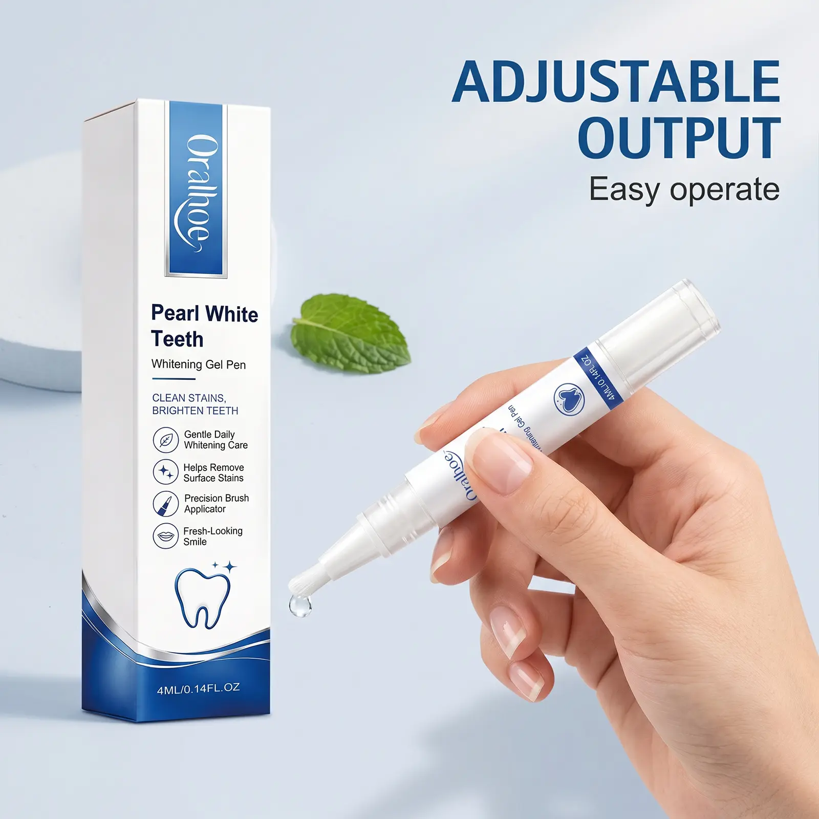 Dental Care Gel Pen Gently Cleans