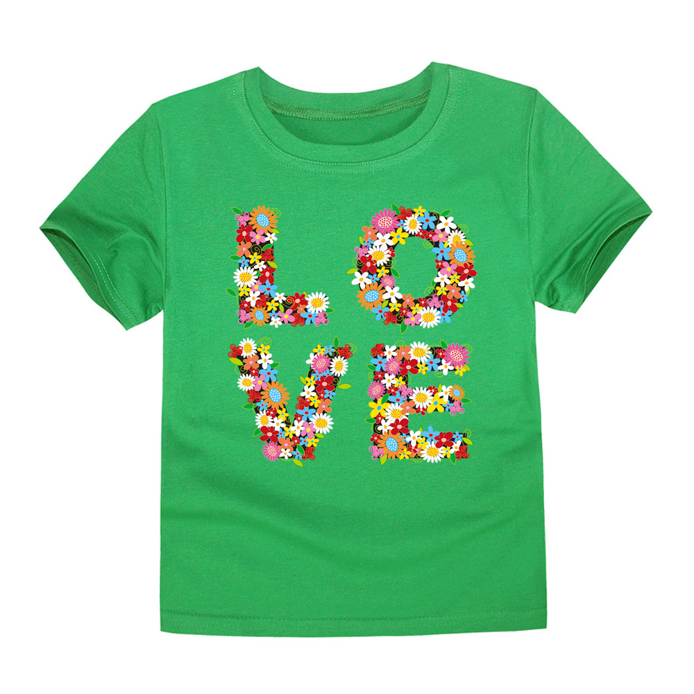 Title 8, Kinder Cartoon Strick T-Shirt Rundhals mit Ther...