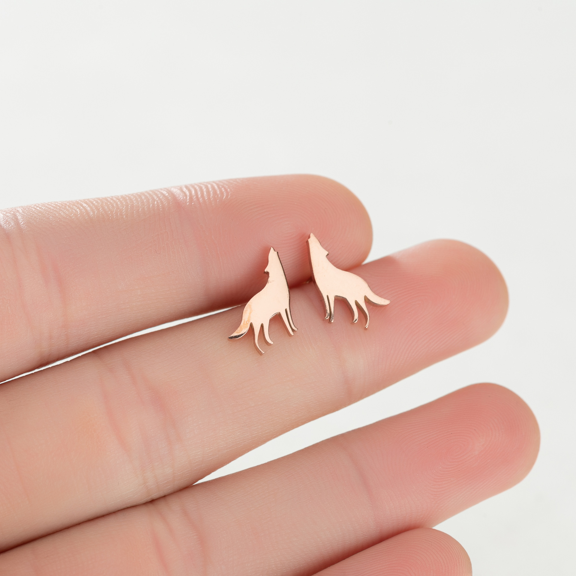 Female Japan And South Korea Cute Small Animal Ear Studs