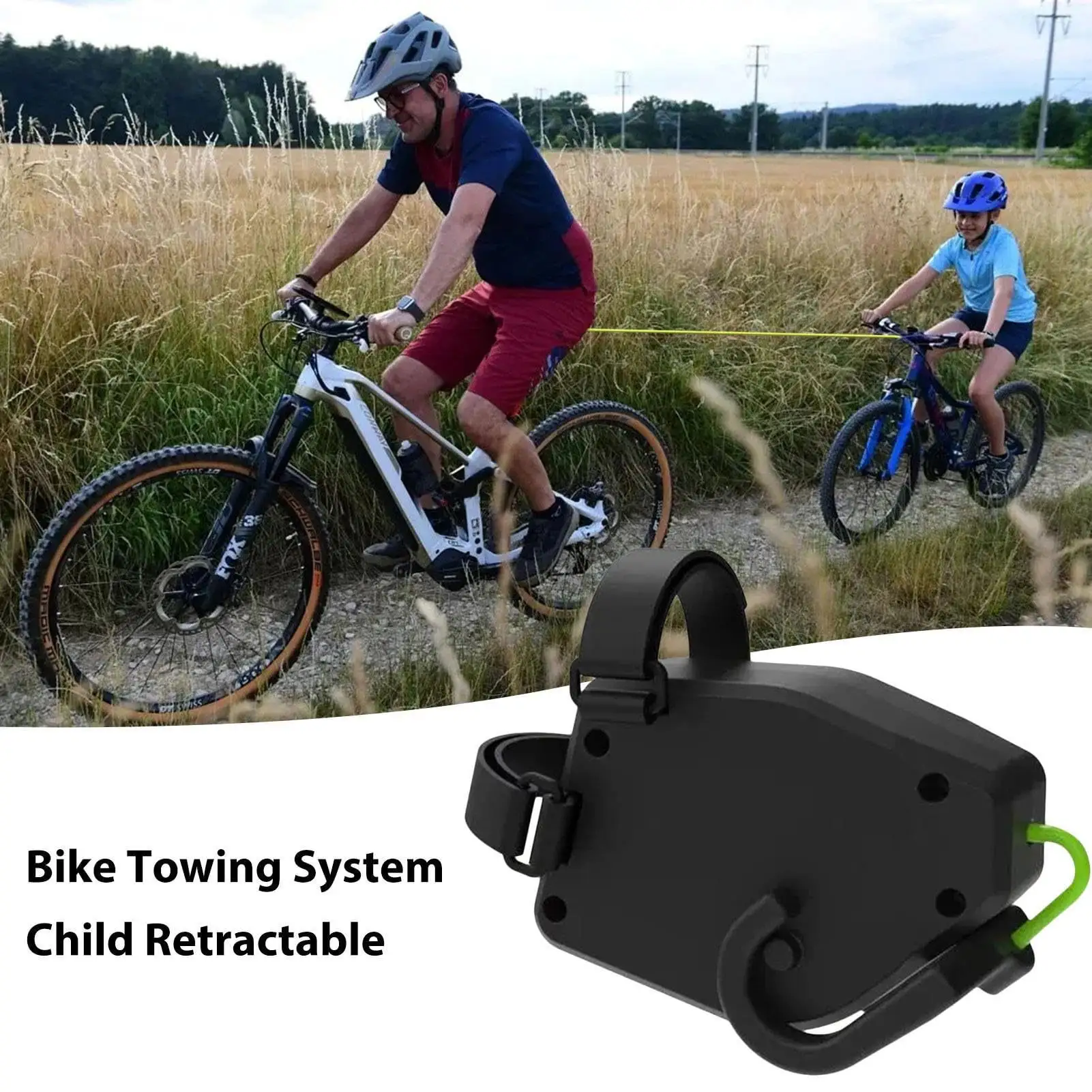 Outdoor Mountain Bike Trailer Traction Device Parent-child