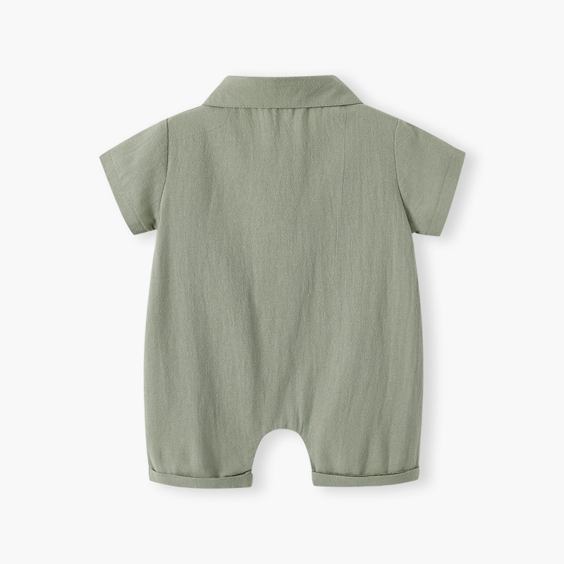 Newborn Baby Boy Casual Onesie 5