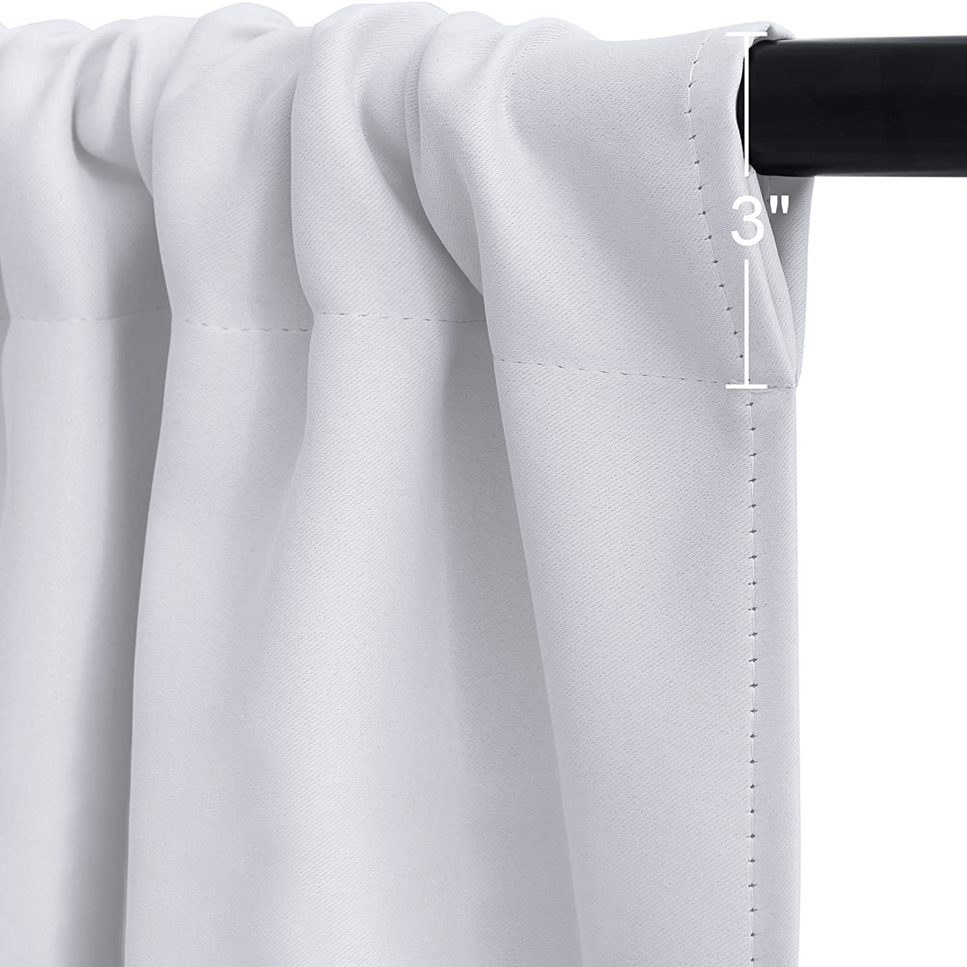 Shade Solid-color  High-precision Short Curtain