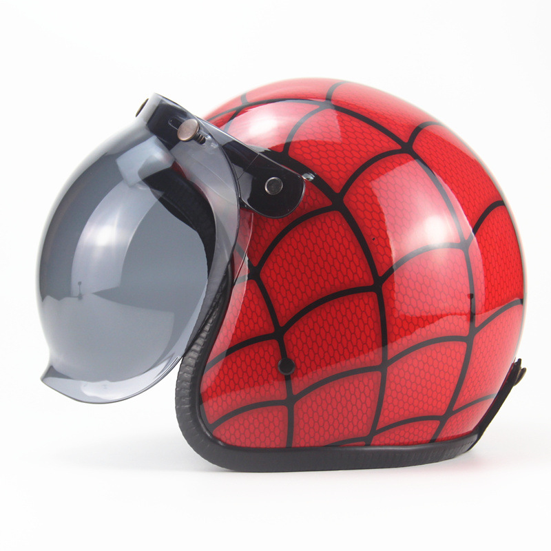 Vintage Leather Personalized Pedal Handmade Helmet - Image 6