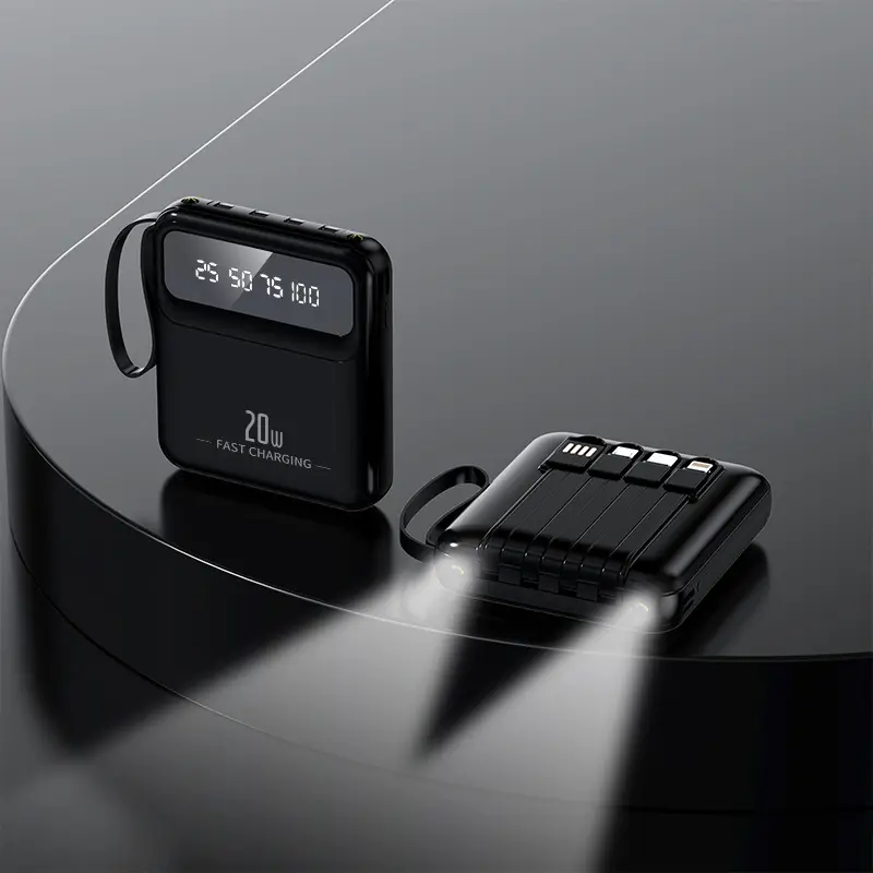 Mini With Cable Power Bank 20000 MA