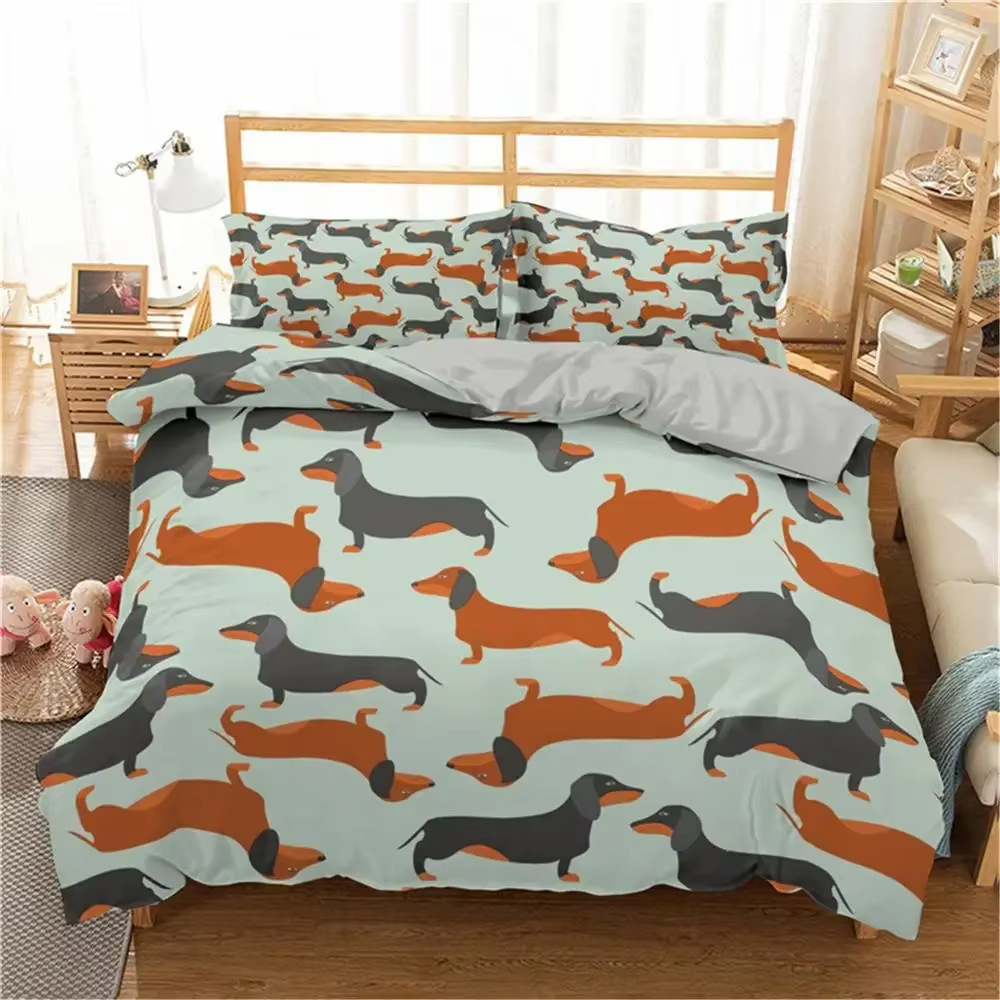 Dachshund Duvet Cover Set, picture 2 of 5