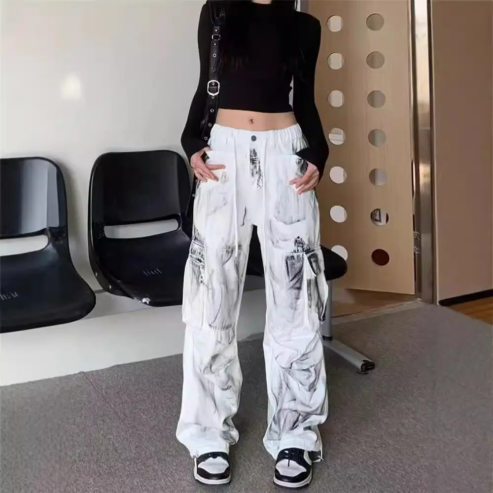 Loose-fitting Multi-pocket Cargo Pants